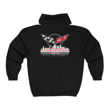 Load image into Gallery viewer, Chicago Corvettes C5 Zip Hoodie - Black or Navy
