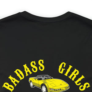 Badass Girls Drive Badass Toys - C4 Corvette tee