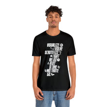Load image into Gallery viewer, CORVUS EXTREMUS - Self Help Words - Front and Back - Unisex Tee