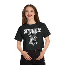 Load image into Gallery viewer, CORVUS EXTREMUS - Scrutinize Crow - Woman&#39;s Cropped Tee