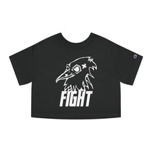 Load image into Gallery viewer, CORVUS EXTREMUS - Fight Crow - Woman&#39;s Cropped Tee