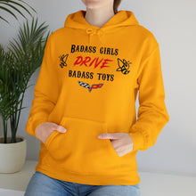 Load image into Gallery viewer, Badass Girls Drive Badass Toys Bumblebee C6 Pullover Hoodie