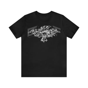 ENFLICT Tee - Corvus Extremus - Combined Logo Front and Back