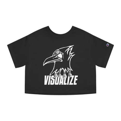 CORVUS EXTREMUS - Visualize Crow - Woman's Cropped Tee