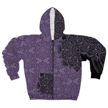 Load image into Gallery viewer, ENFLICT - Flower Power Purple - All Over Print Hoodie