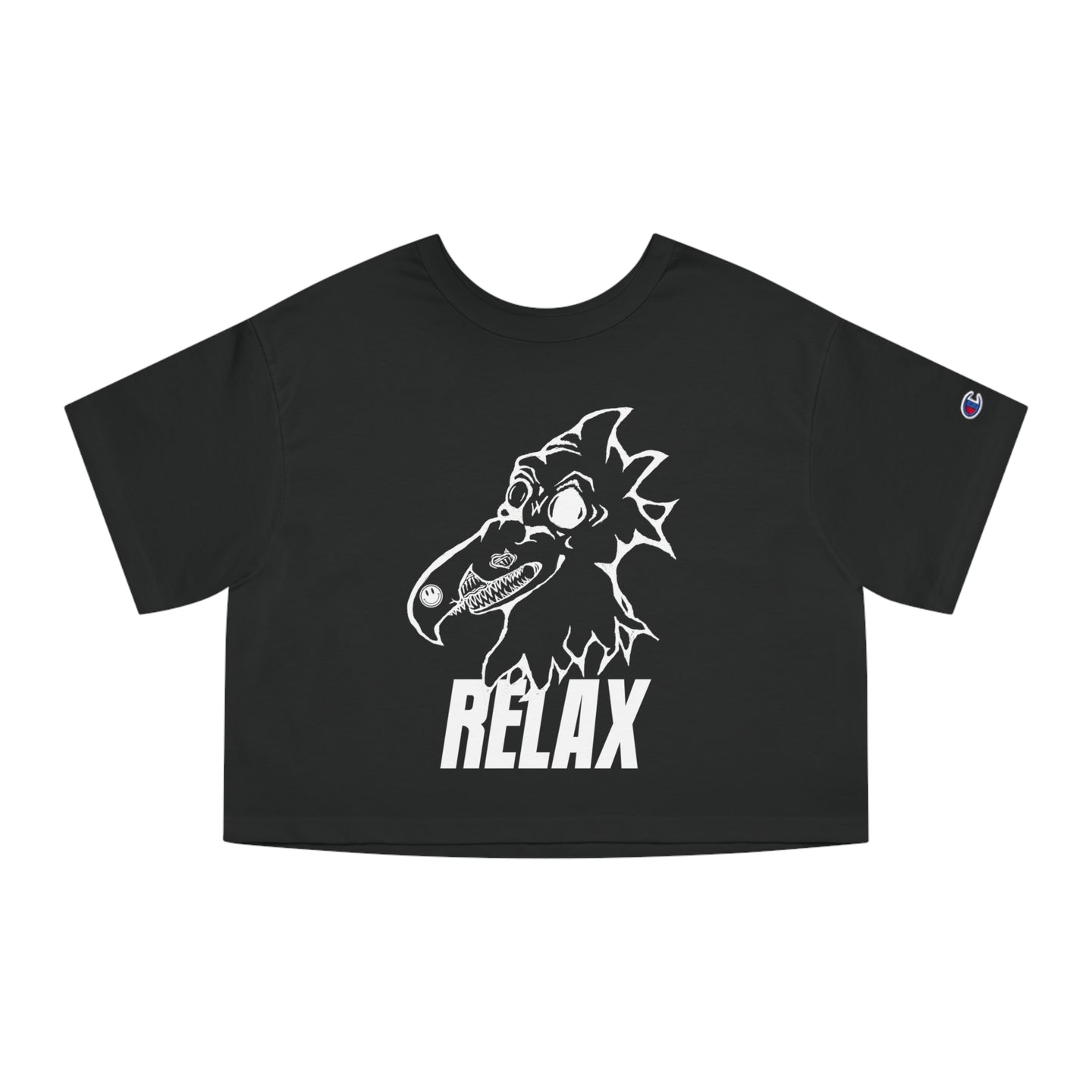 CORVUS EXTREMUS - Relax Crow - Woman's Cropped Tee