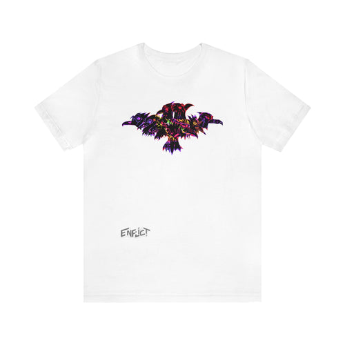ENFLICT Tee - Colorful Corvus Extremus - White or Black