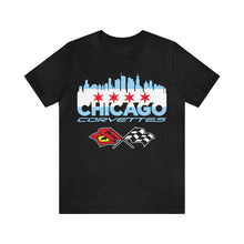 Load image into Gallery viewer, Chicago Corvettes Front Flag tee - C3